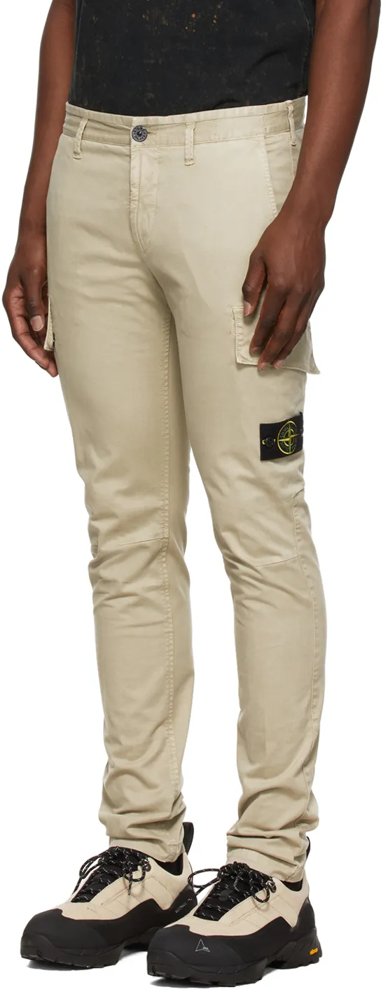 Straight-Leg Cargo Trousers
