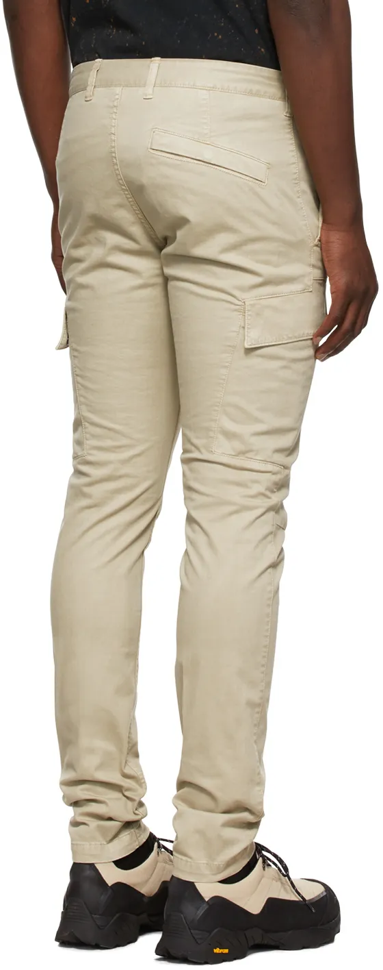 Straight-Leg Cargo Trousers