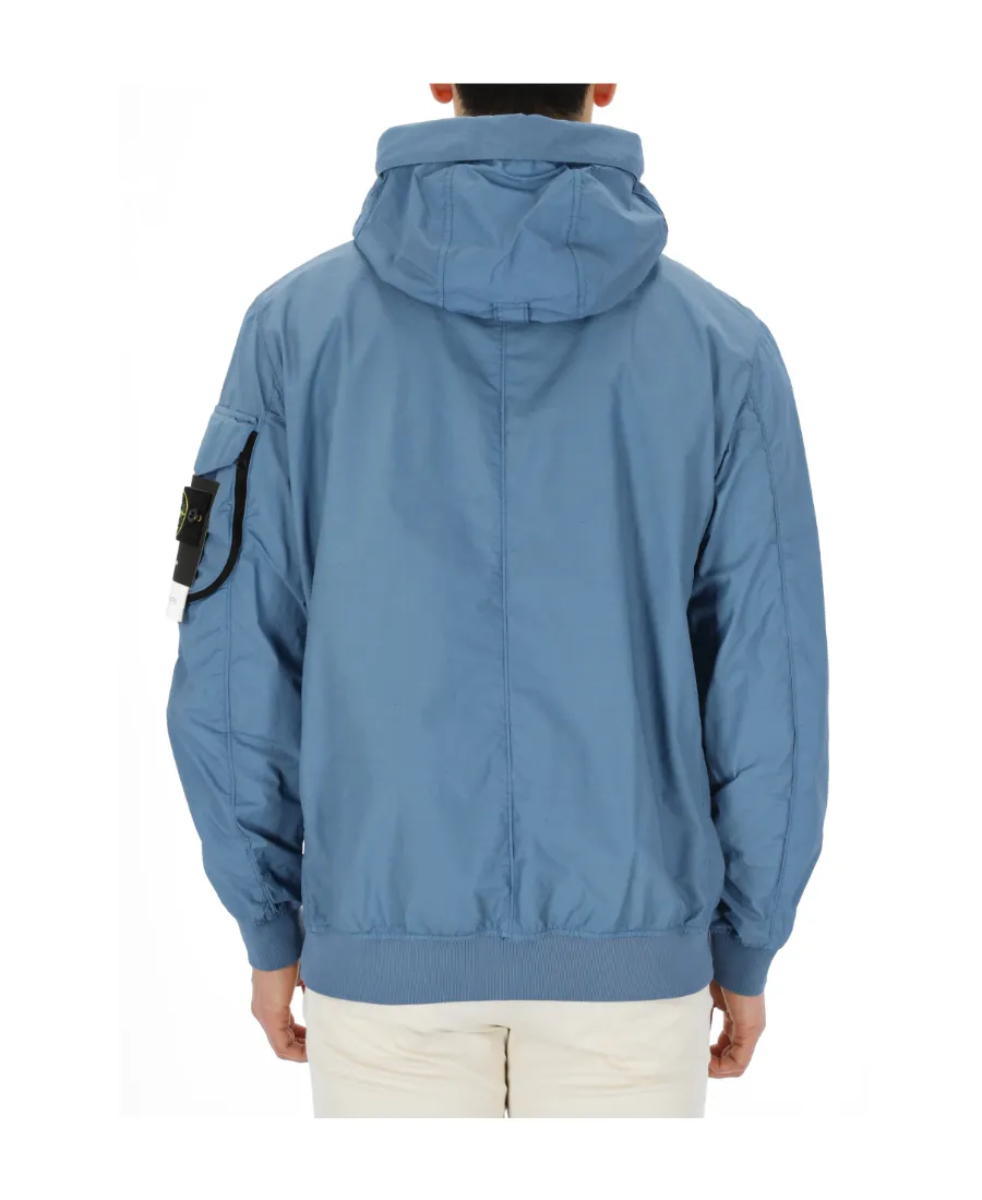 Compass Patch Zip-Up Hooded Jacket