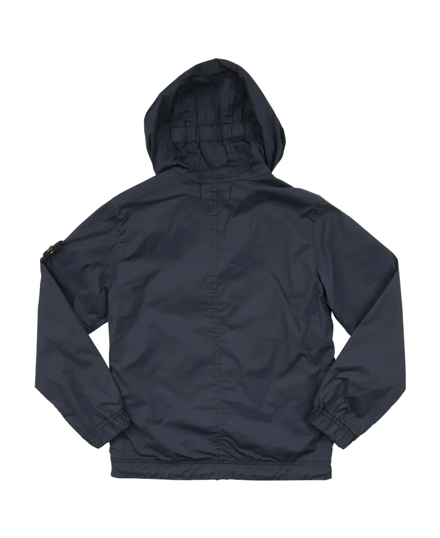 Logo-Patch Hooded Jacket