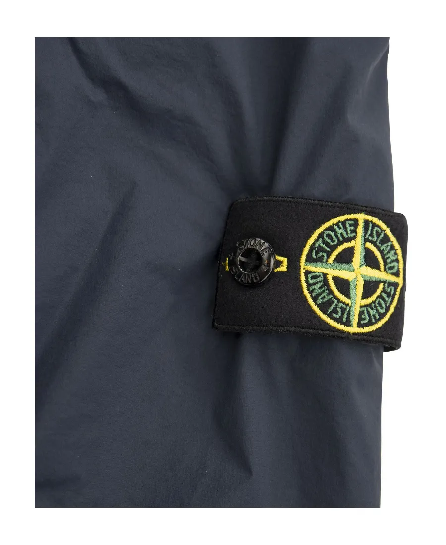 Logo-Patch Hooded Jacket