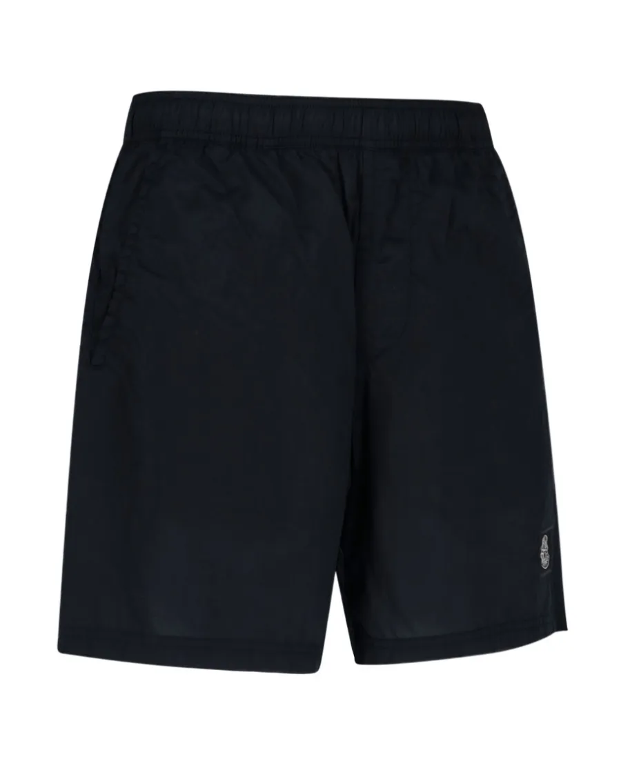 Compass-Patch Swim Shorts