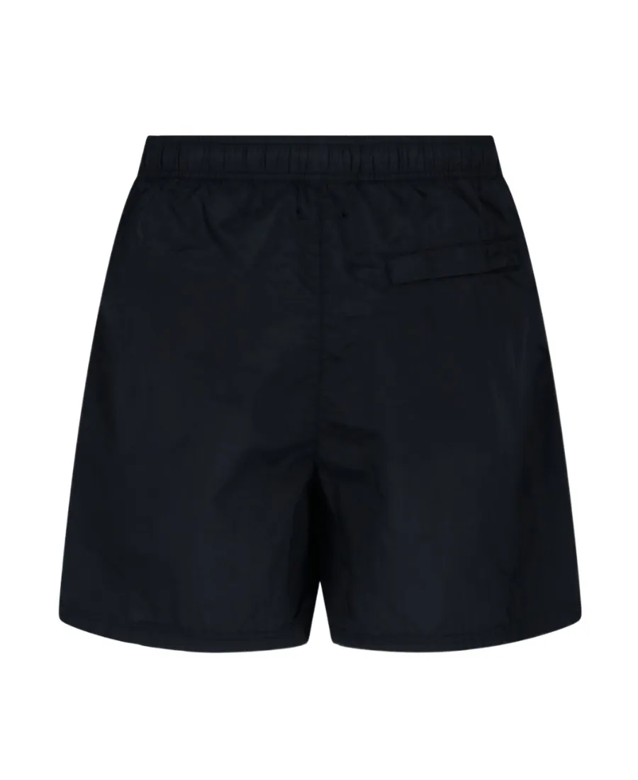 Compass-Patch Swim Shorts