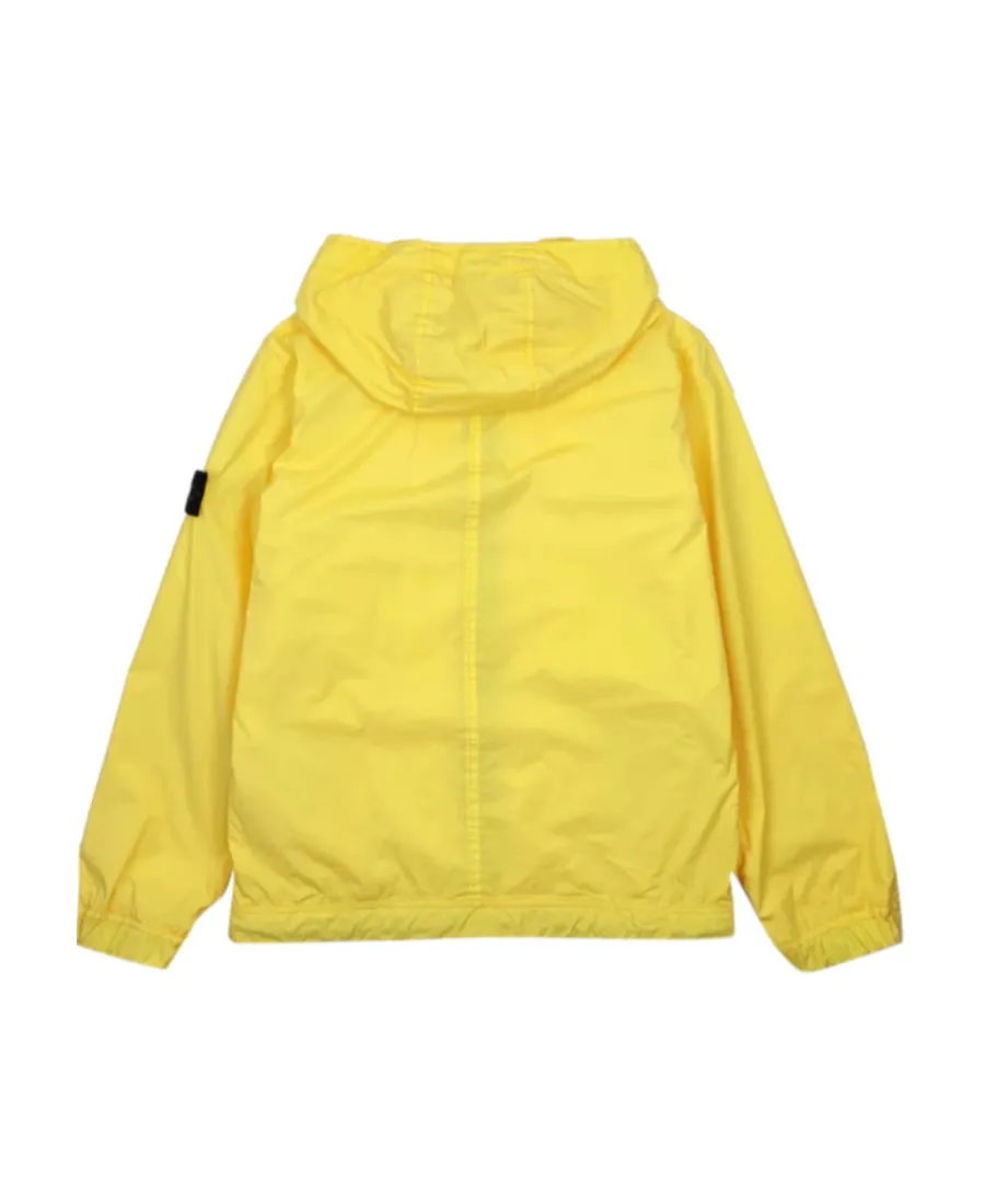Zipped Hooded Rain Jacket