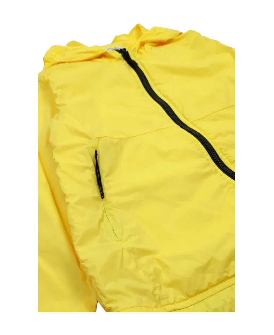 Zipped Hooded Rain Jacket