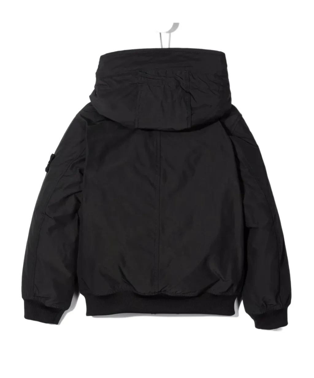 Teen Logo-Patch Padded Jacket