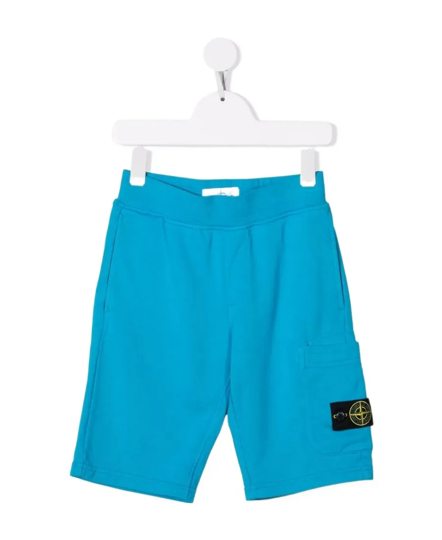 Logo Patch Cargo Shorts
