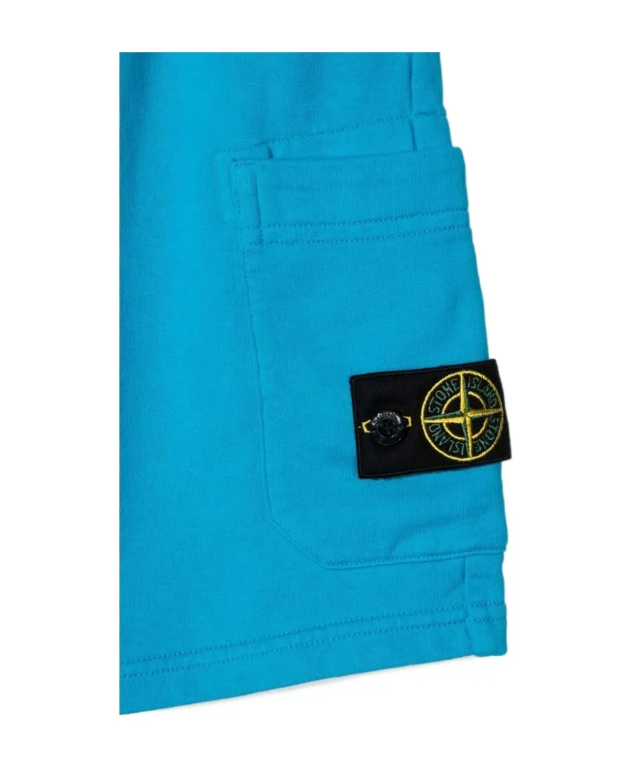Logo Patch Cargo Shorts