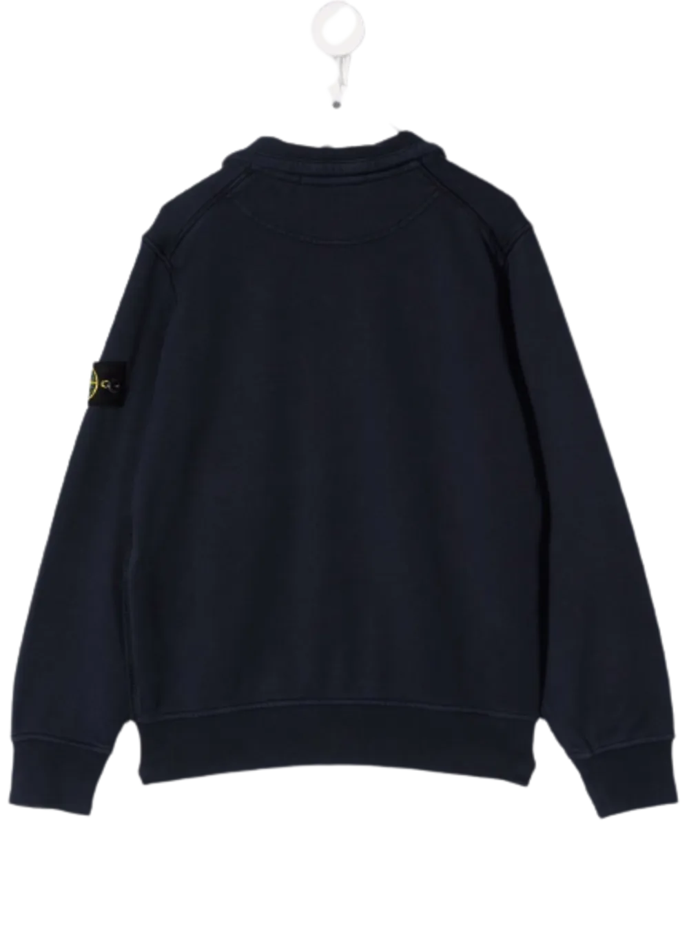 Logo Patch High-Neck Zipped Sweatshirt