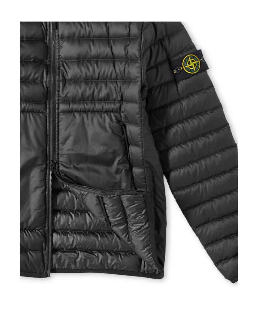 Compass-Patch Padded Jacket