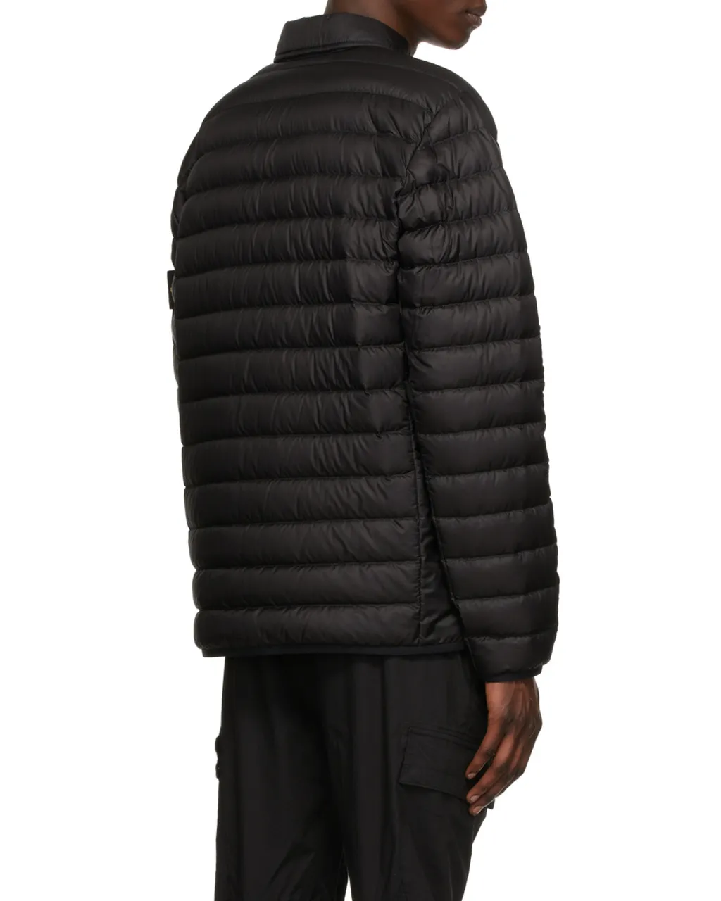 Compass-Patch Padded Jacket