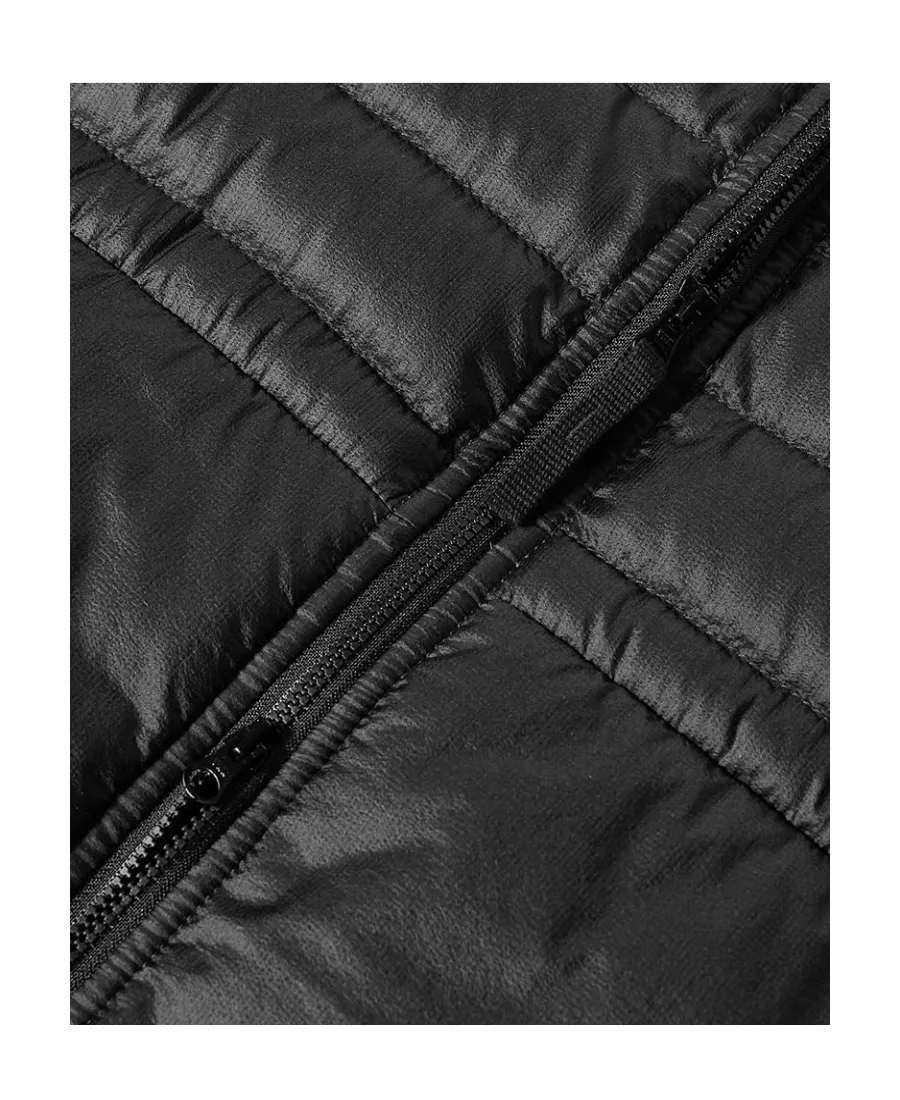 Compass-Patch Padded Jacket