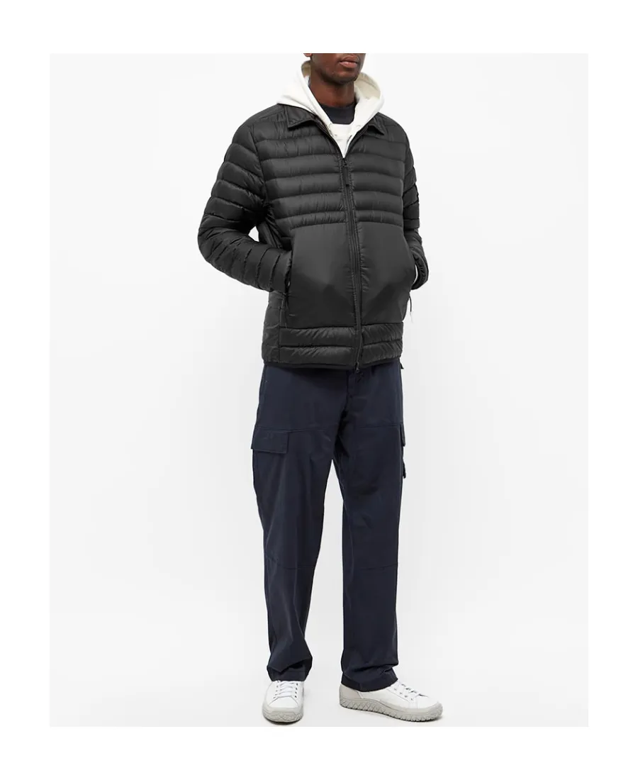 Compass-Patch Padded Jacket