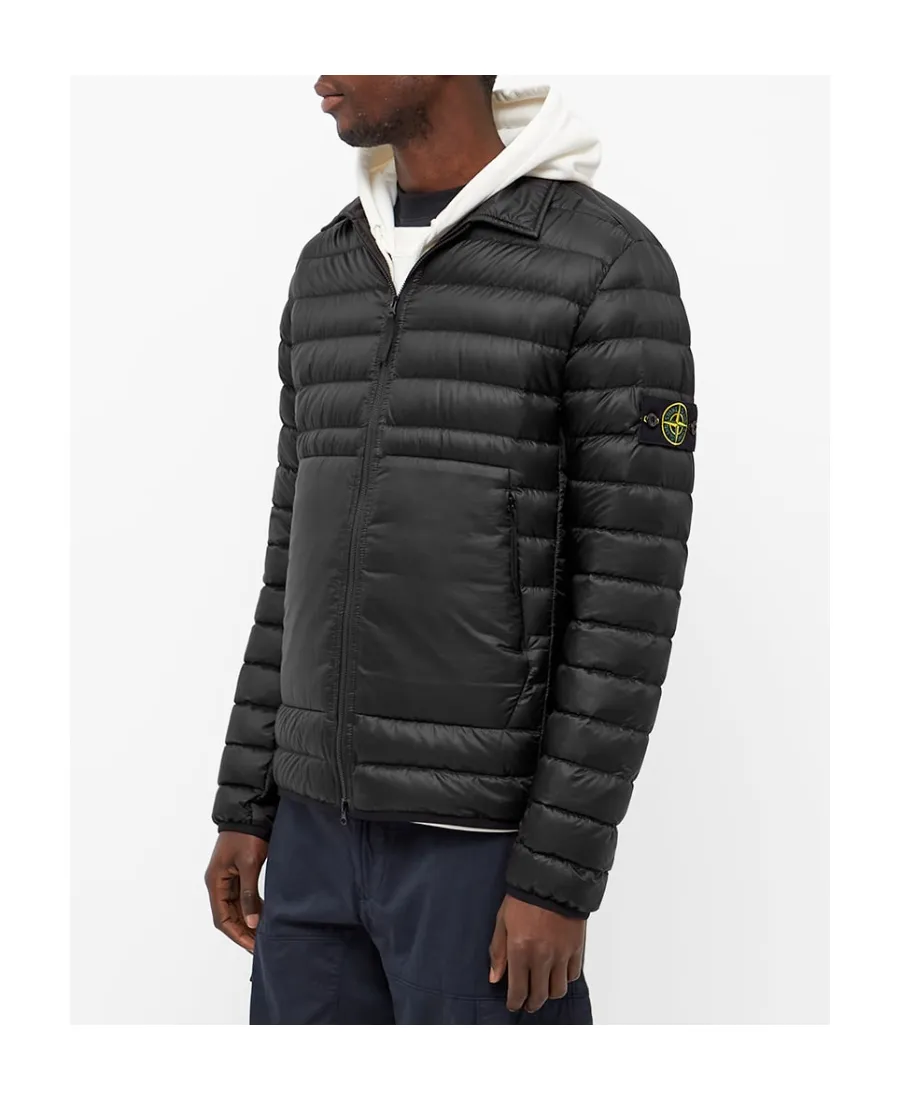 Compass-Patch Padded Jacket
