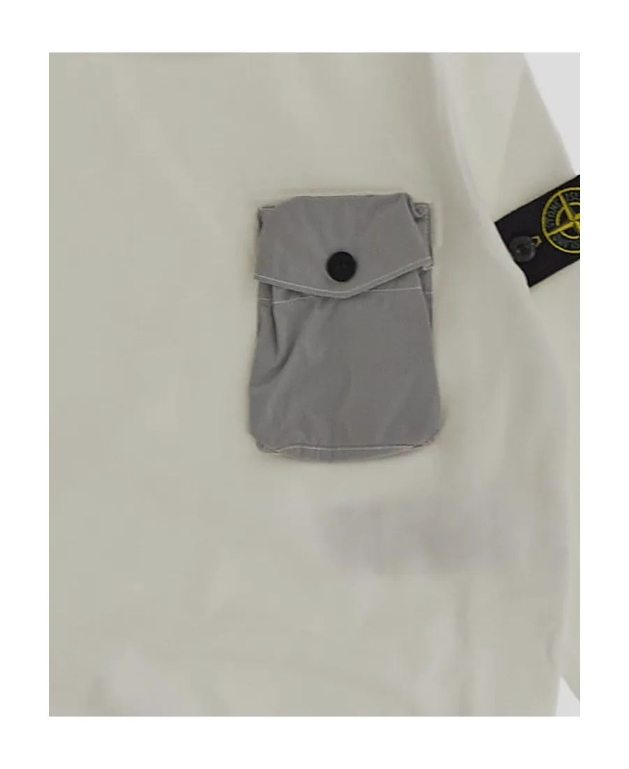 Compass Contrasting Pocket T-Shirt