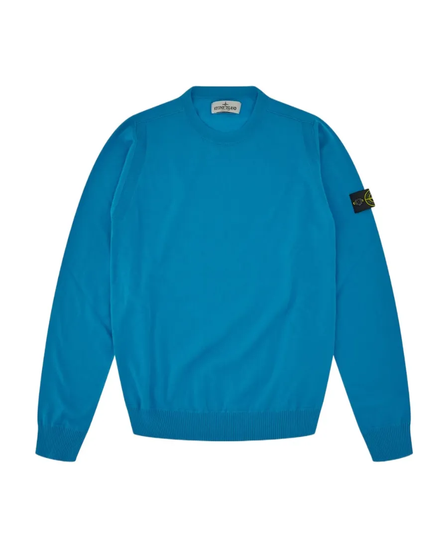 Teen Buttoned Logo-Patch Jumper
