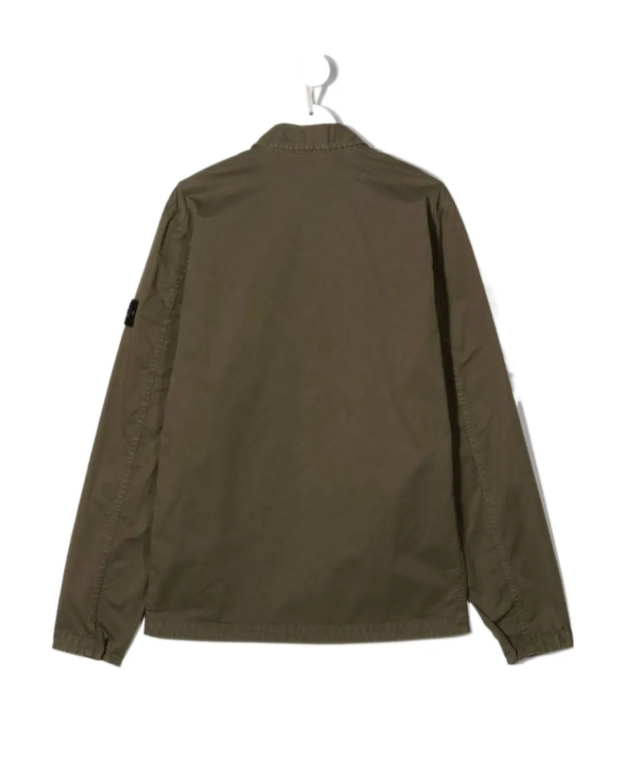 Logo-Patch Sleeve Jacket