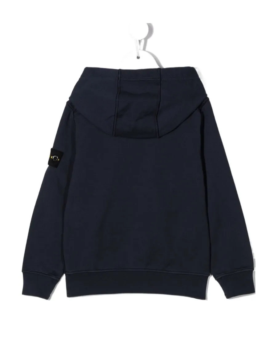 Compass-Patch Pullover Hoodie