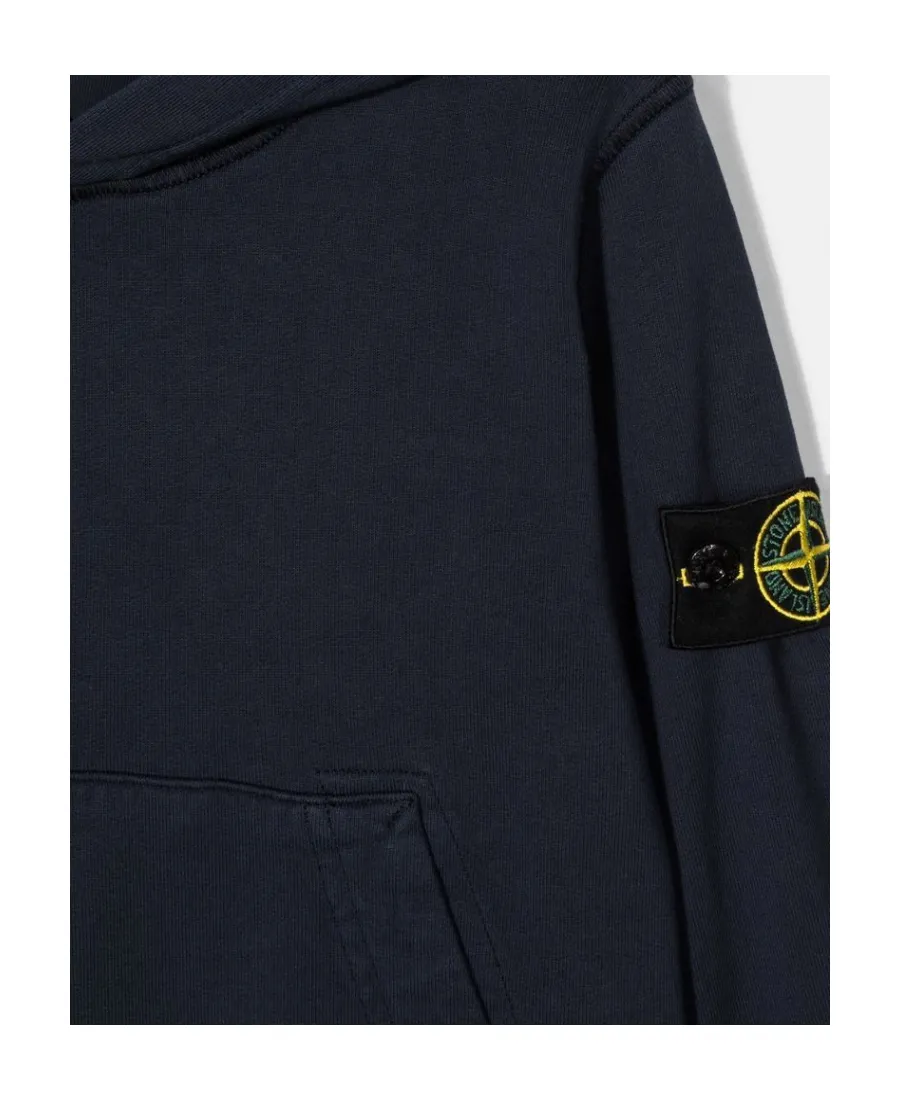 Compass-Patch Pullover Hoodie