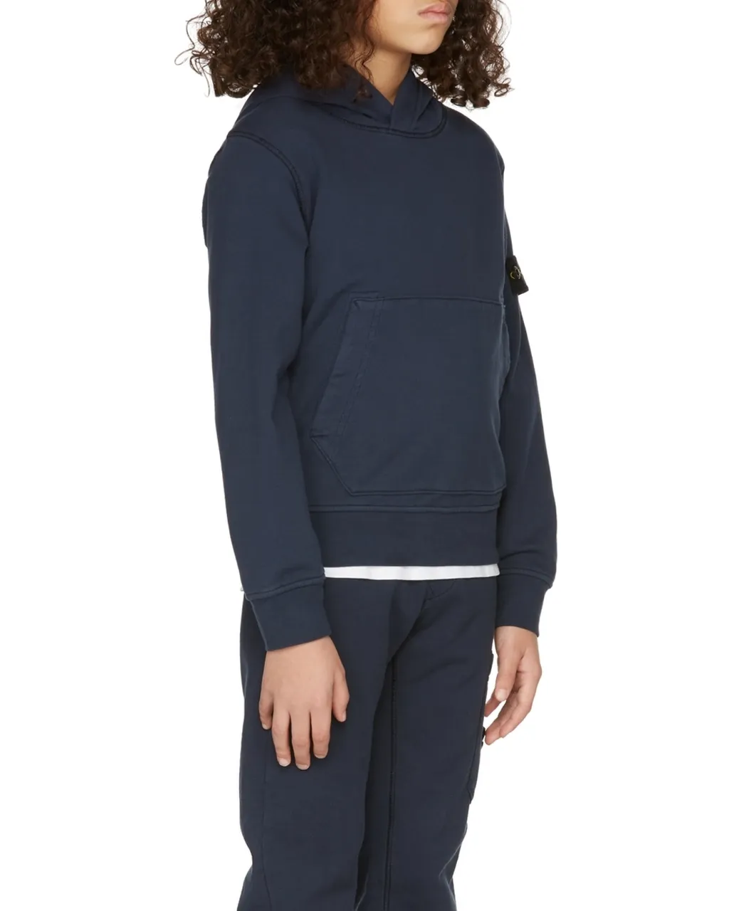 Compass-Patch Pullover Hoodie
