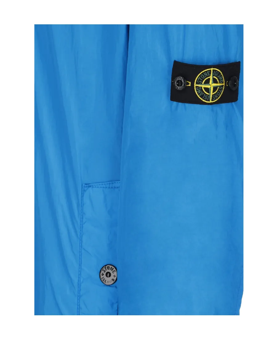 Logo-Patch Hooded Jacket