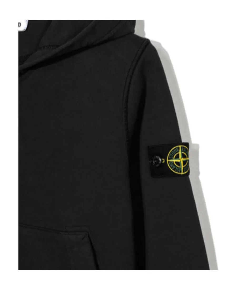 Junior Zip-Up Logo Patch Hoodie