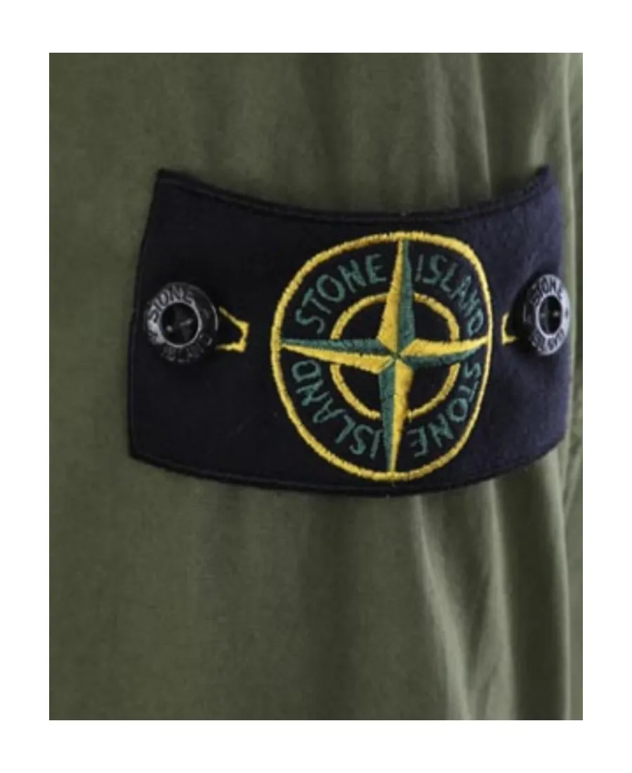 Compass-Badge Hooded Jacket