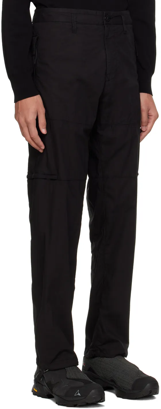 Straight-Leg Cotton Trousers
