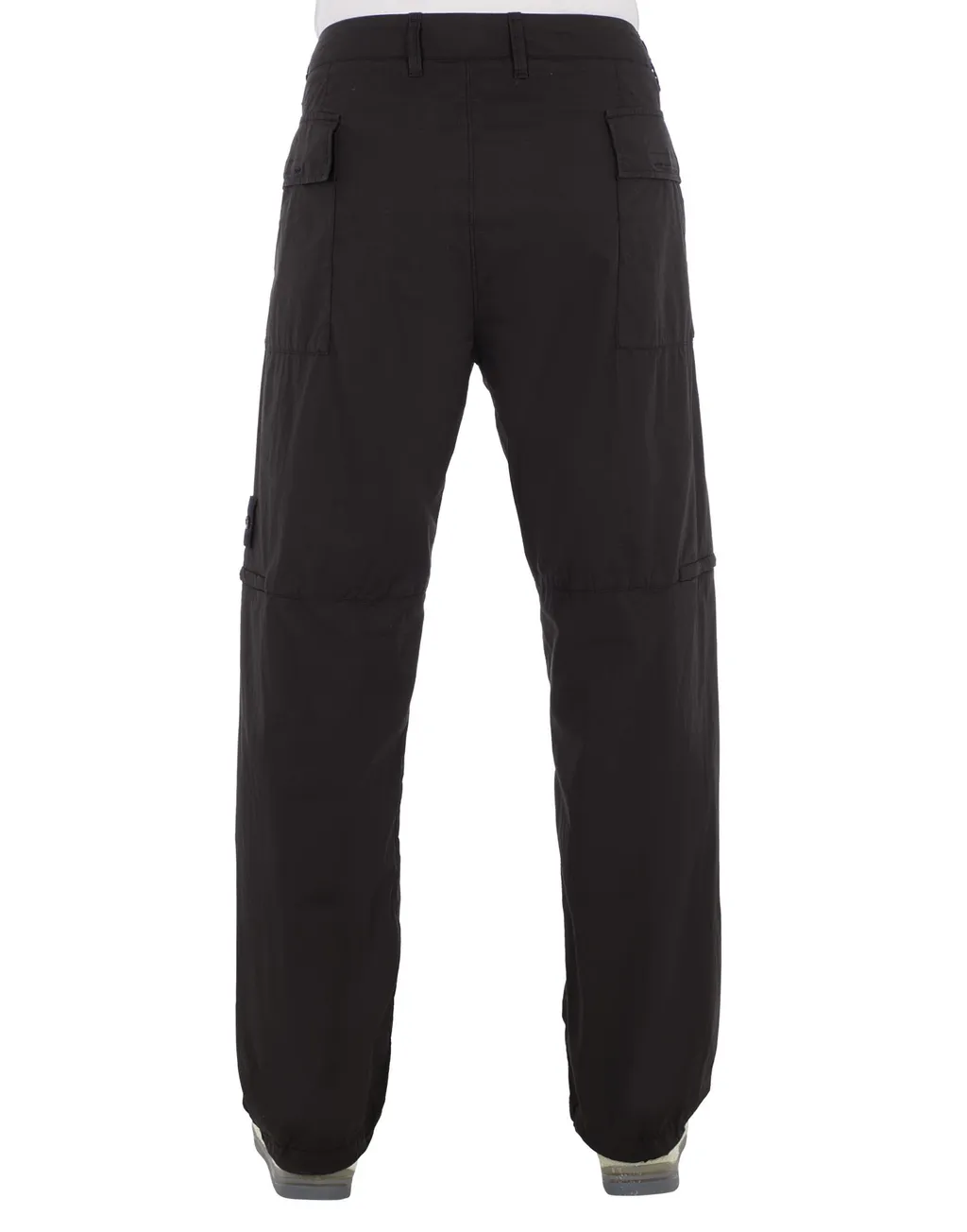 Straight-Leg Cotton Trousers