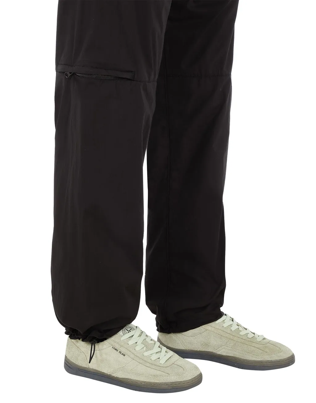 Straight-Leg Cotton Trousers