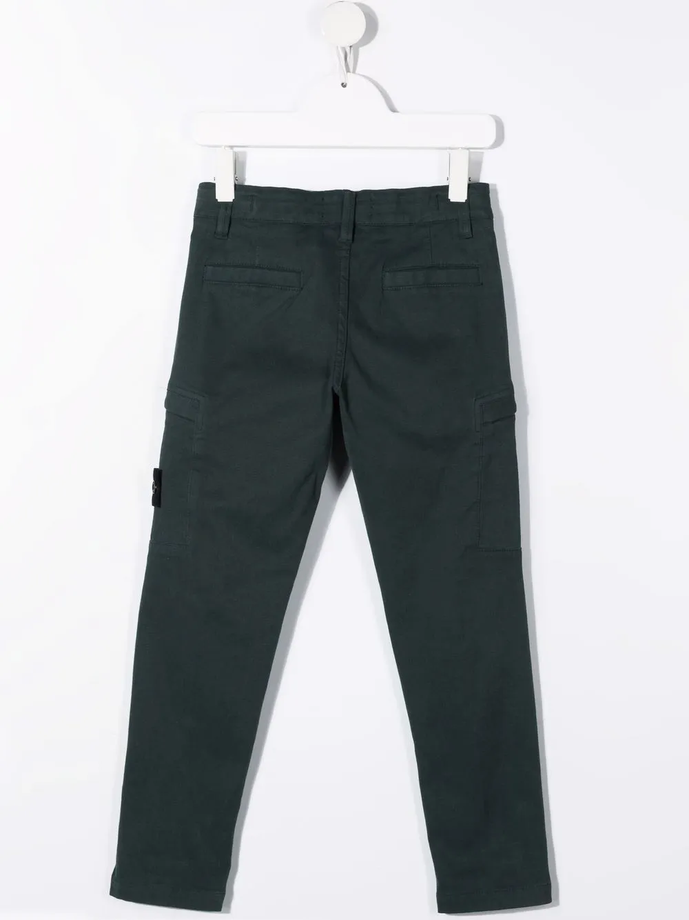 Logo Fitted Chino Trousers
