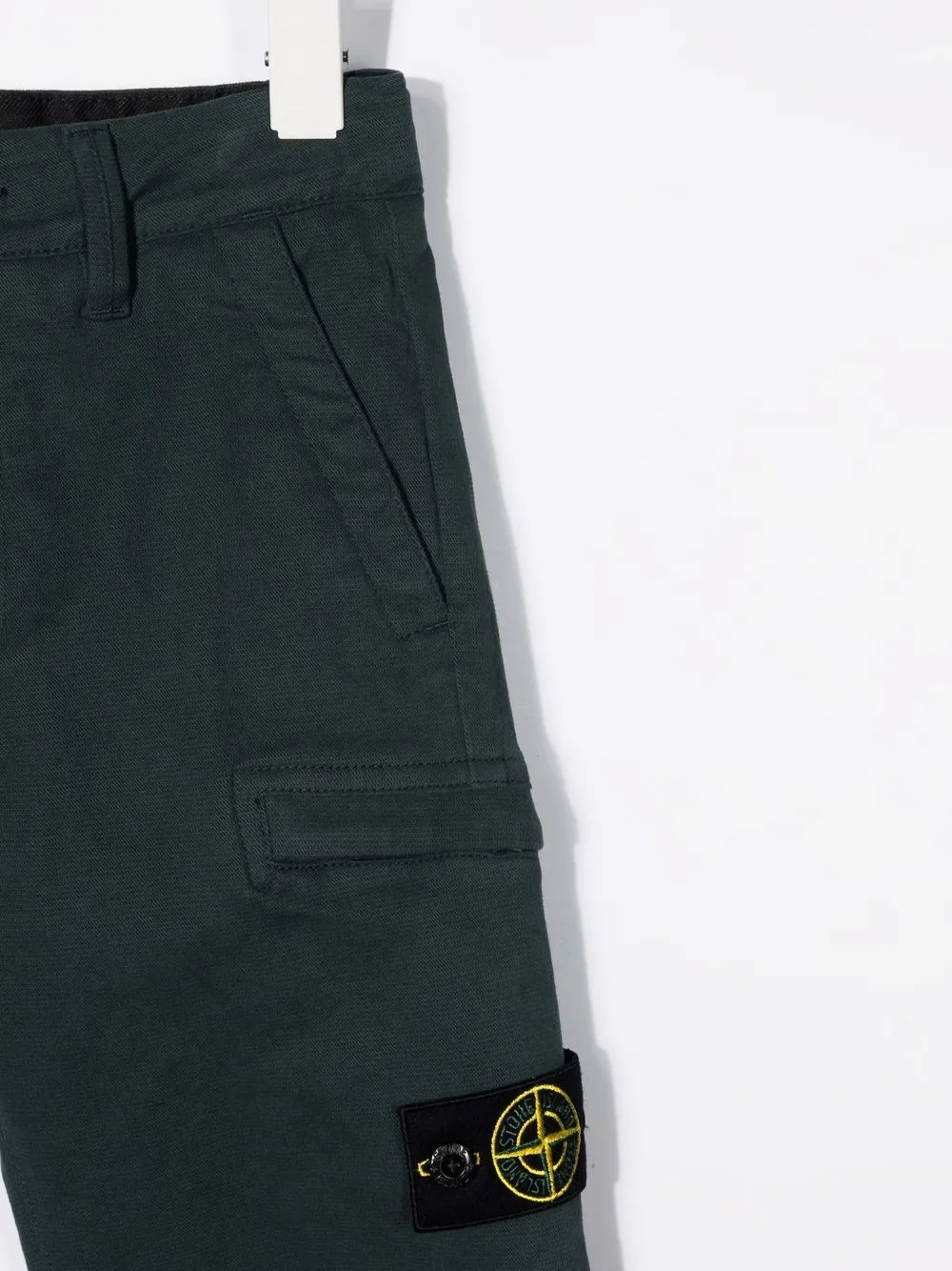 Logo Fitted Chino Trousers