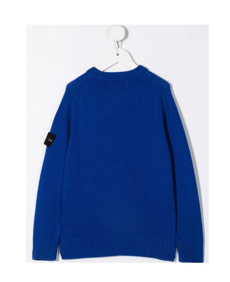 Teen Logo-Patch Sleeve Jumper
