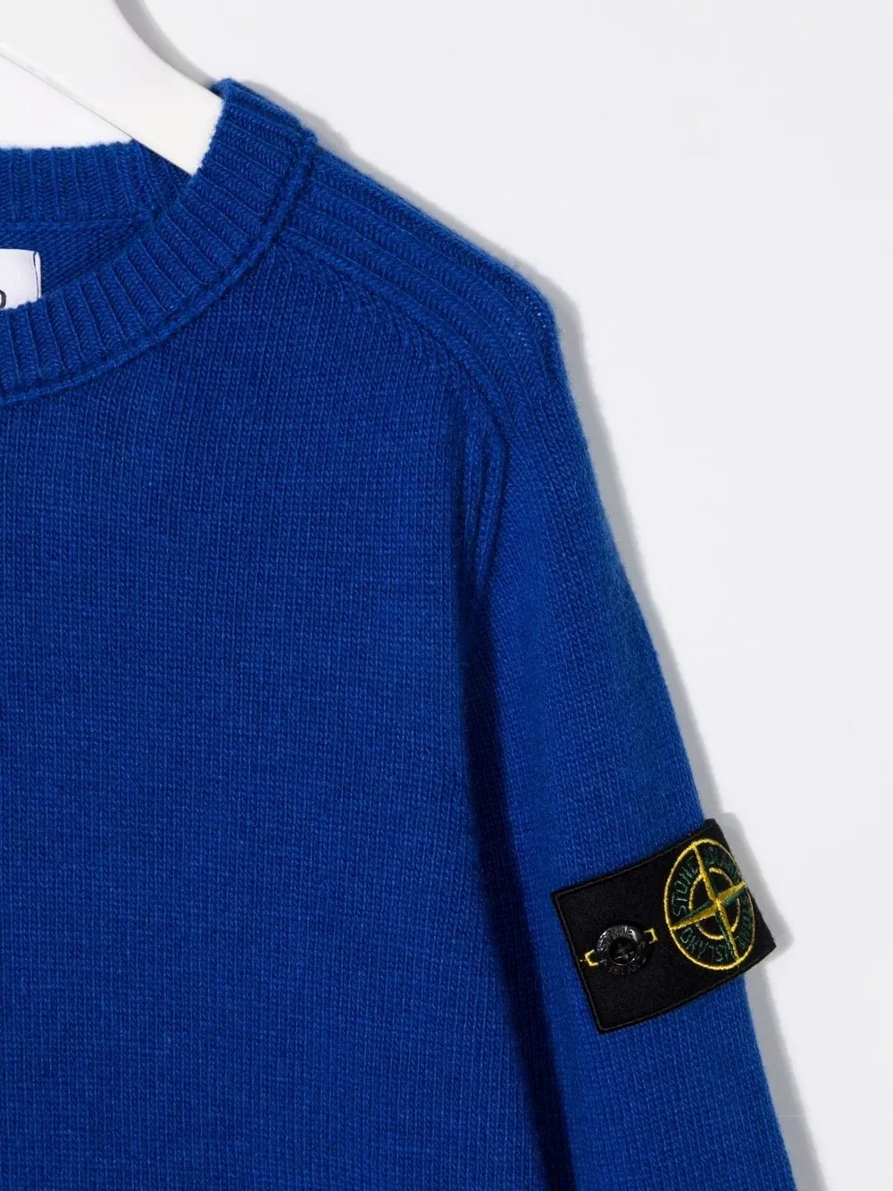 Teen Logo-Patch Sleeve Jumper