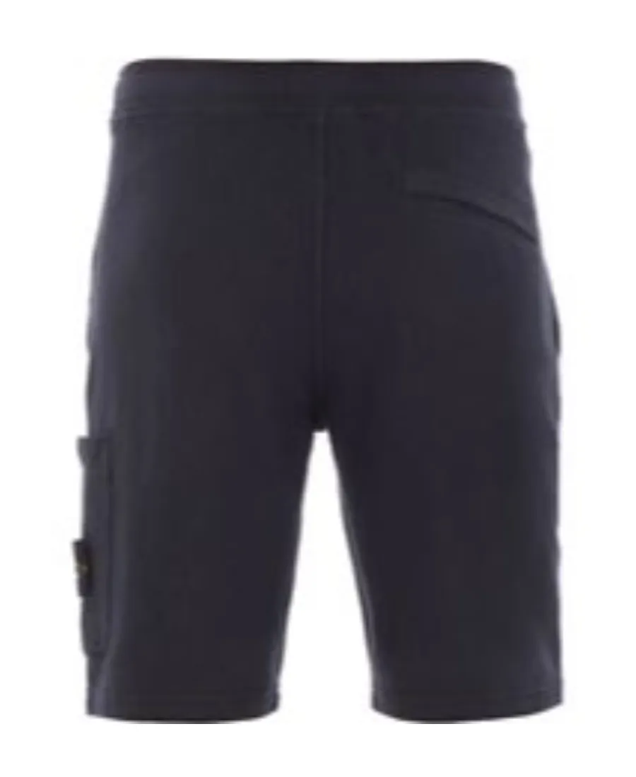 Compass-Motif Cotton Shorts