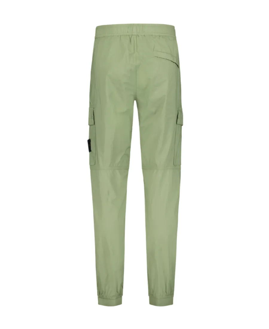 Stretch-Cotton Cargo Trousers