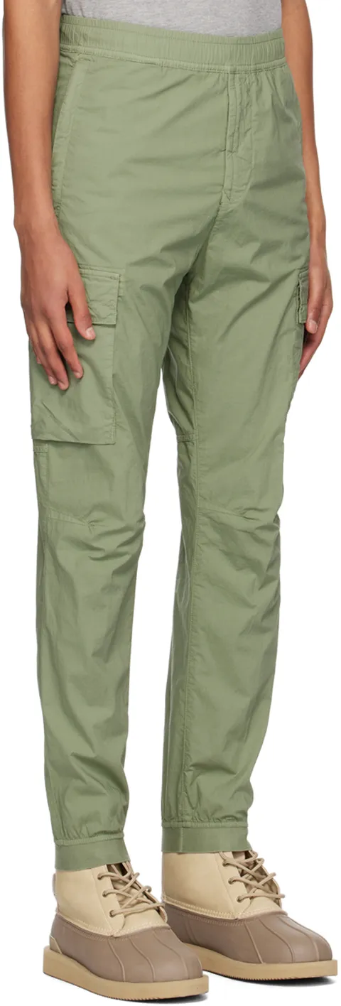 Stretch-Cotton Cargo Trousers