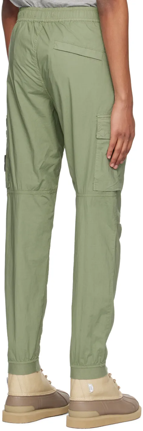 Stretch-Cotton Cargo Trousers