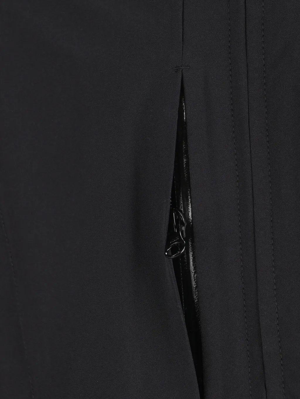 Logo Patch Hooded Jacket