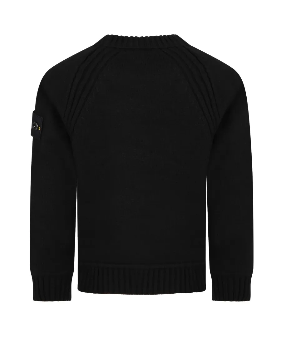 Teen Logo-Patch Cotton-Blend Jumper