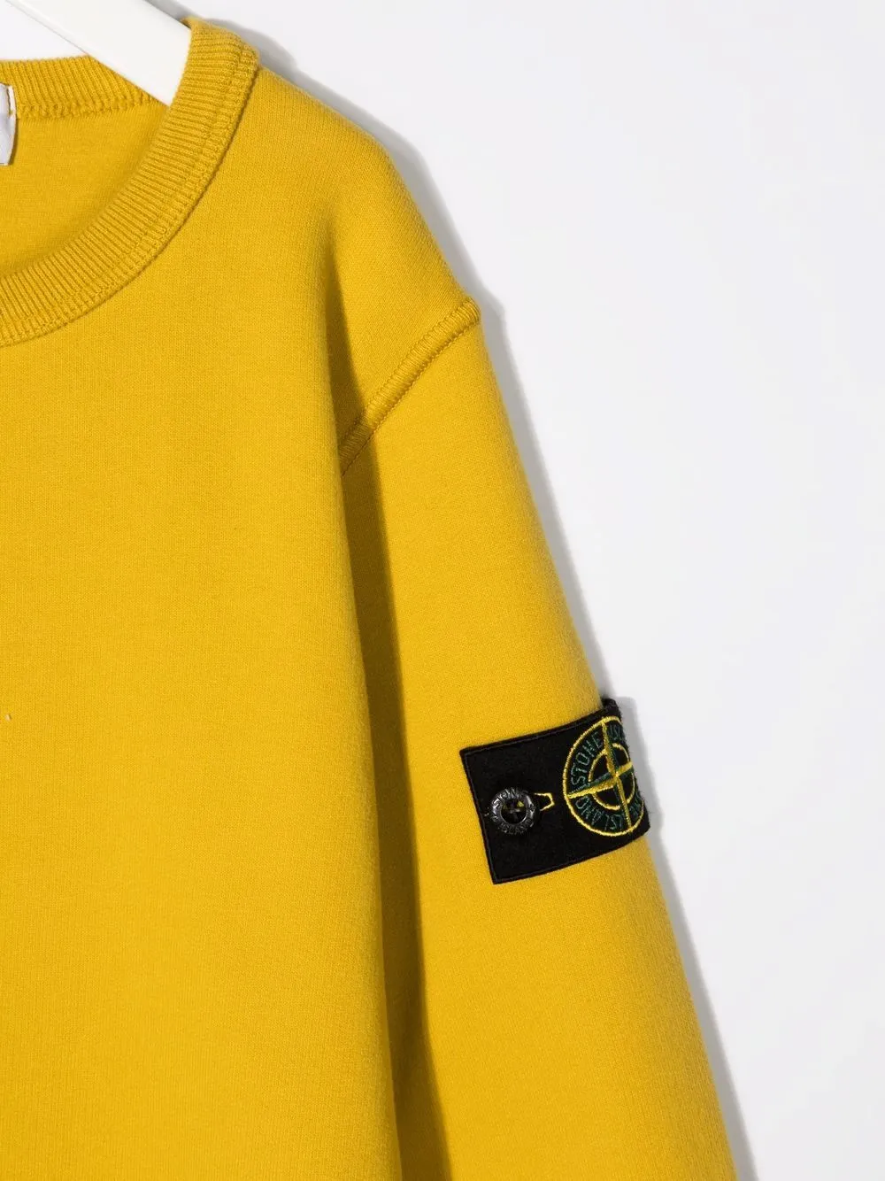 Logo Patch Sleeve Sweatshirt