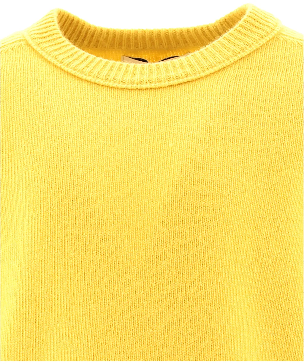 Compass-Patch Crewneck Sweatshirt