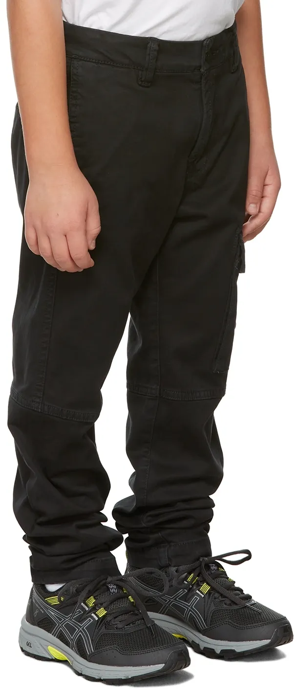 Logo Patch Cargo Pants