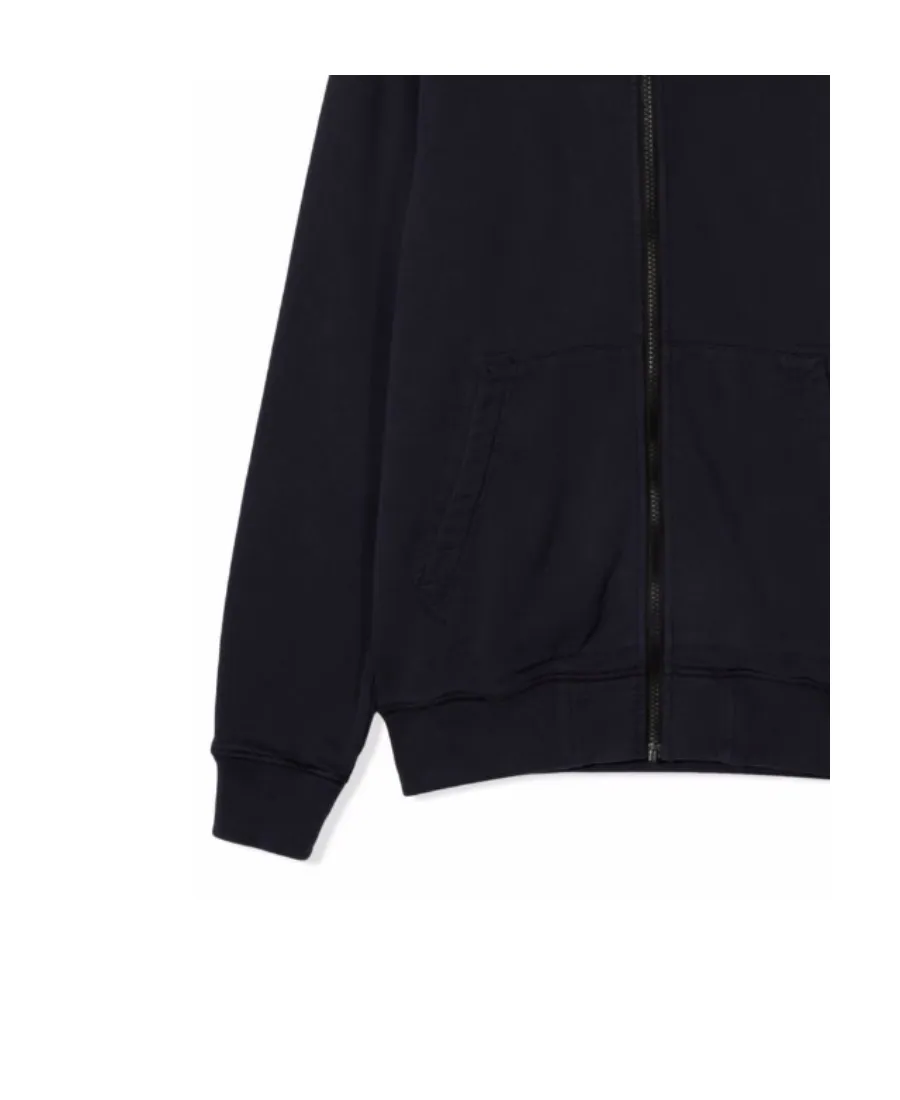 Teen Logo-Patch Zipped Hoodie