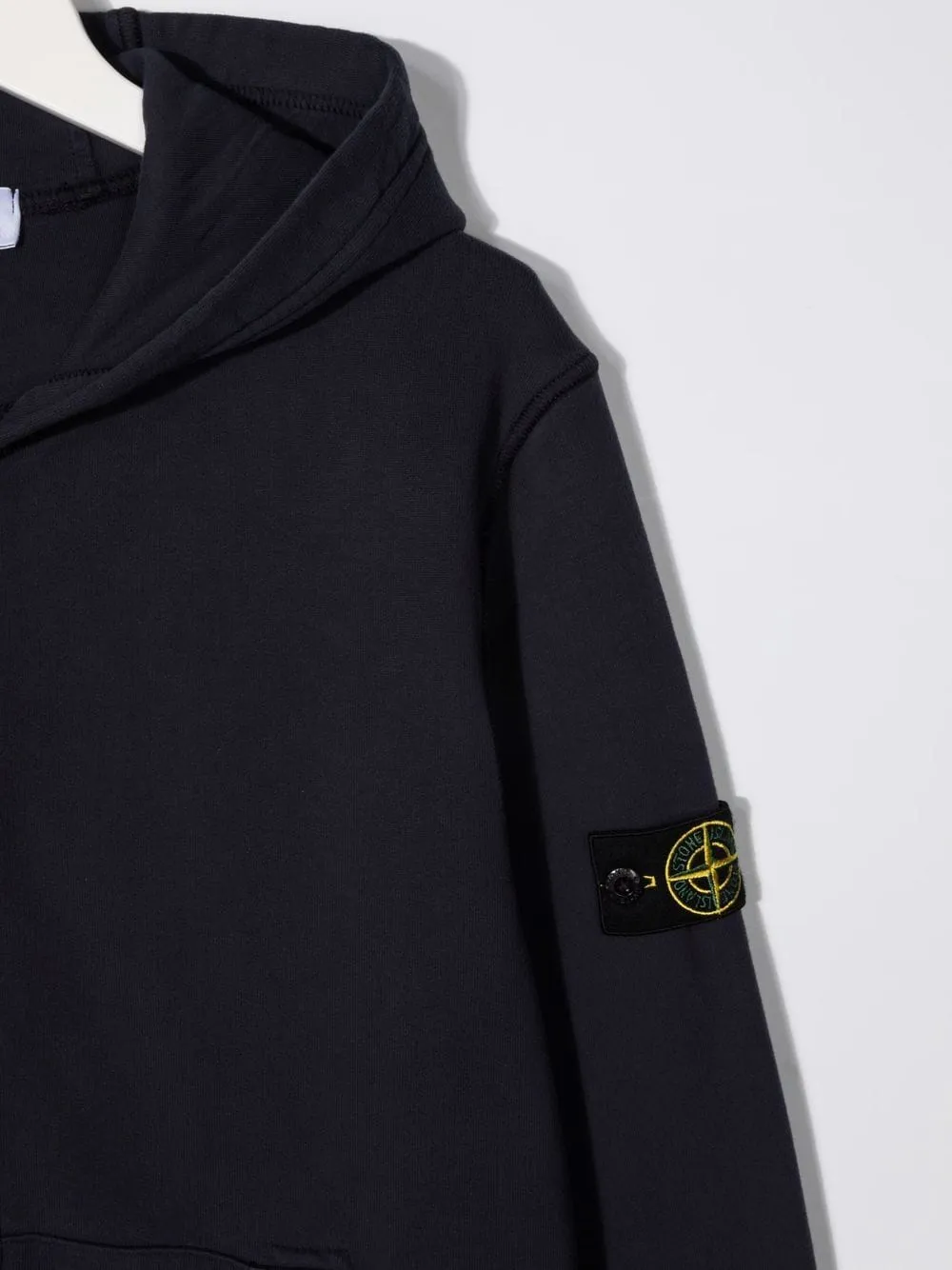 Teen Logo-Patch Zipped Hoodie