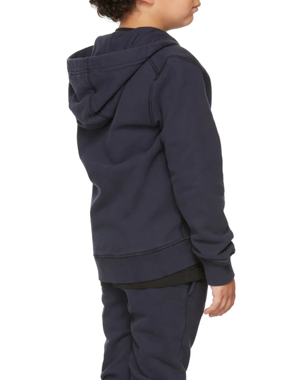 Teen Logo-Patch Zipped Hoodie