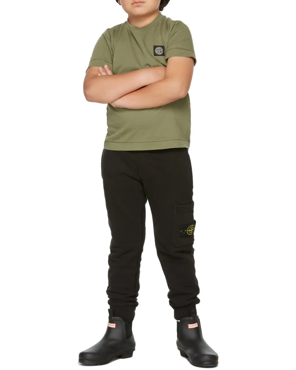 Compass Logo Patch Track Pants