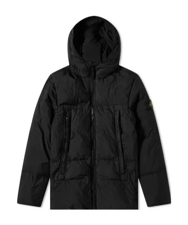 Junior Logo Patch Hooded Jacket