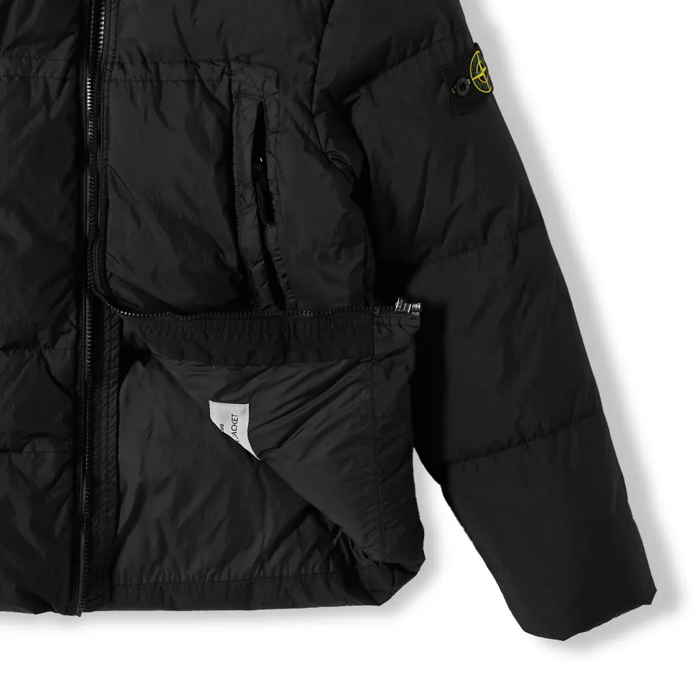Junior Logo Patch Hooded Jacket