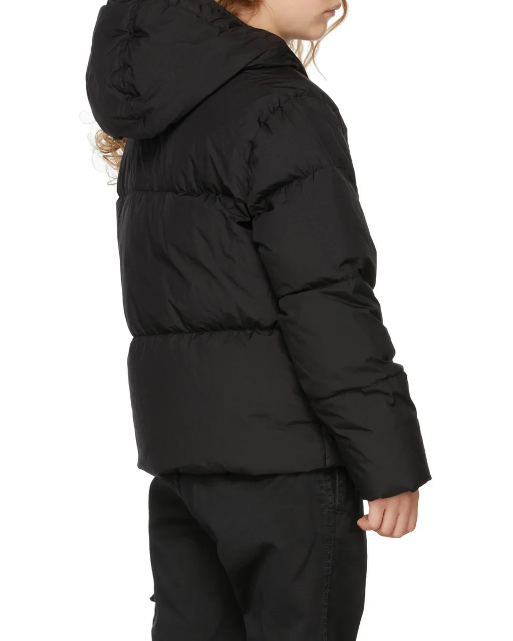 Junior Logo Patch Hooded Jacket